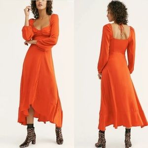 Free People This Is Love Midi Dress